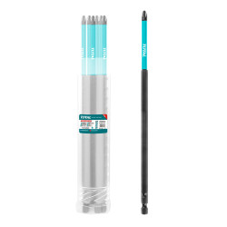 TOTAL Μύτες μαγνητικές μαύρες PH2 200mm (10τεμ)