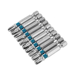 Σετ μύτες κατσαβιδιού Gross - PH3 x 50 mm, ατσάλι S2, 10 τεμάχια