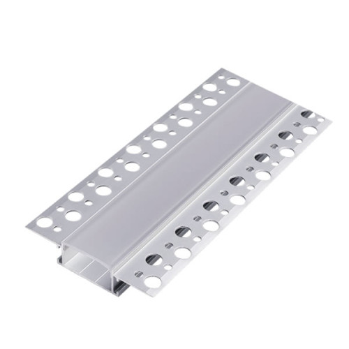 Προφίλ Αλουμινίου Led Χωνευτό Γυψοσανίδας Medium 2m 28.58mm