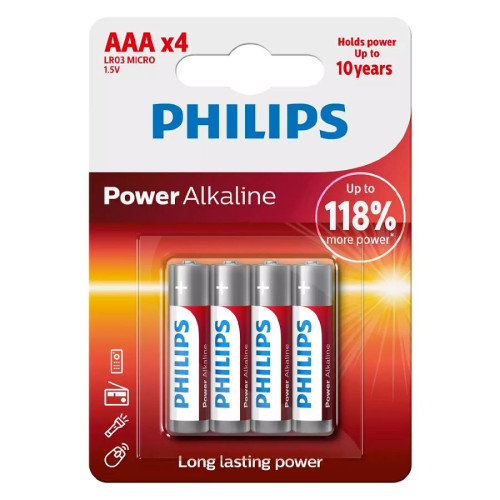 Philips AAA LR03 1.5V