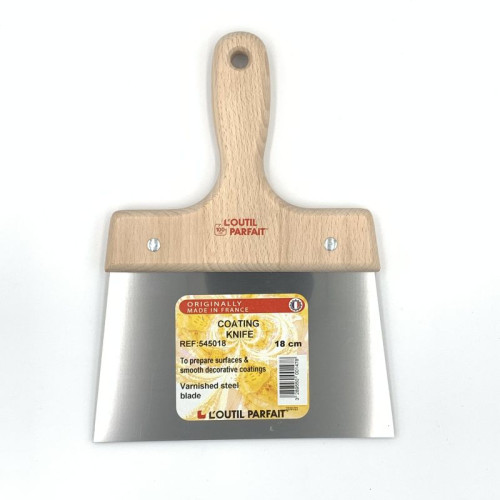 LOUTIL PARFAIT Σπάτουλα Ξύλινη με Κοντή Λάμα 22cm