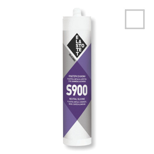 Elastotet S900 Ουδέτερη Σιλικόνη 280ml ΔΙΑΦΑΝΗ