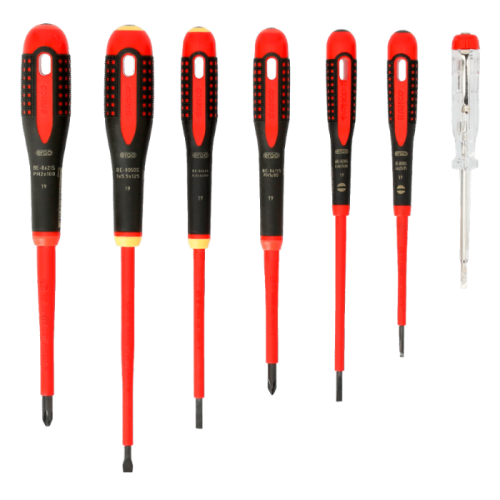 BAHCO Σετ κατσαβίδια  BE9887S 7τεμαχίων 1000V