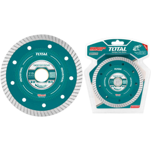 Total Διαμαντοόδισκος Universal Υγράς Κοπής TAC2131151HT 115mm
