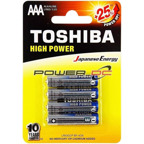 Toshiba AAA LR03 1.5V