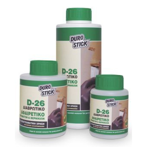 DUROSTICK D-26 Διαβρωτικό και Αφαιρετικό Χρωμάτων & Βερνικιών 1 lt