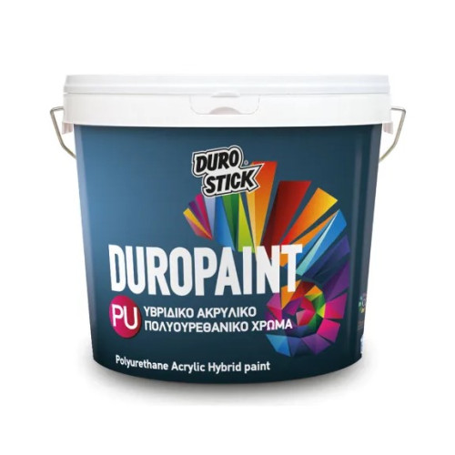 Durostick Duropaint-PU Υβριδικό, Ακρυλικό-Πολυουρεθανικό χρώμα 3Lt
