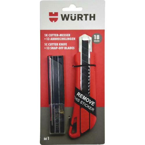 Wurth Σετ Κοπίδια Φαλτσέτες με Πλαστικό Σώμα