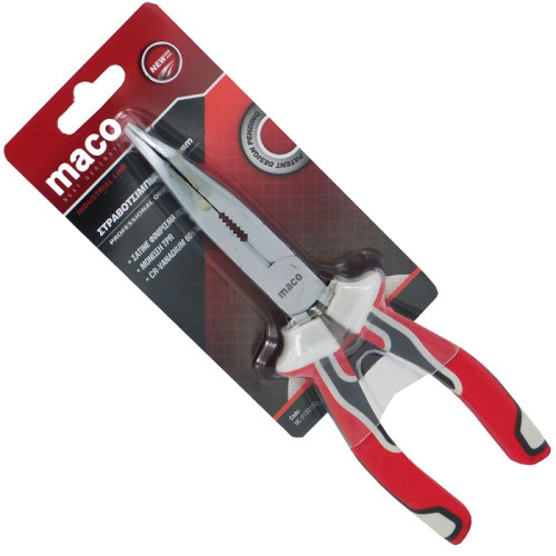Μυτοτσίμπιδο κυρτό Cr-V60 200mm MC.0100152