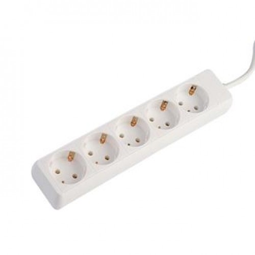 Πολύμπριζο Σούκο Απλό VK 5 Θέσεων 3Χ1.0mm 1.5m