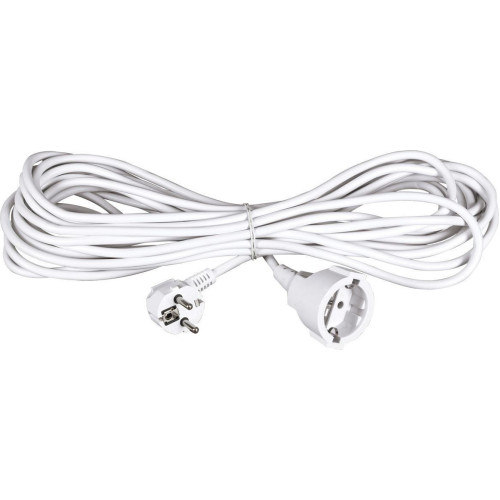 VK Lighting VK/10023 Μπαλαντέζα Προέκταση Καλωδίου με Μήκος 10m Διατομής 3x1.5mm² Λευκή