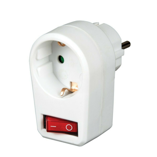 VK VK/10027/S Μονόπριζο με Διακόπτη Λευκό