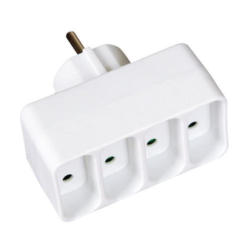 VK/10035 250V/6A Αντάπτορας σούκο σε 4 εξόδους