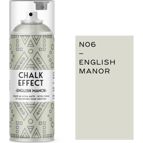 Cosmos Lac Chalk Effect Spray Κιμωλίας N06 English Manor Μπεζ 400ml