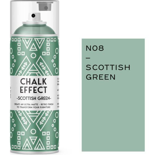 Cosmos Lac Chalk Effect Spray Κιμωλίας N08 Scottish Green 400ml
