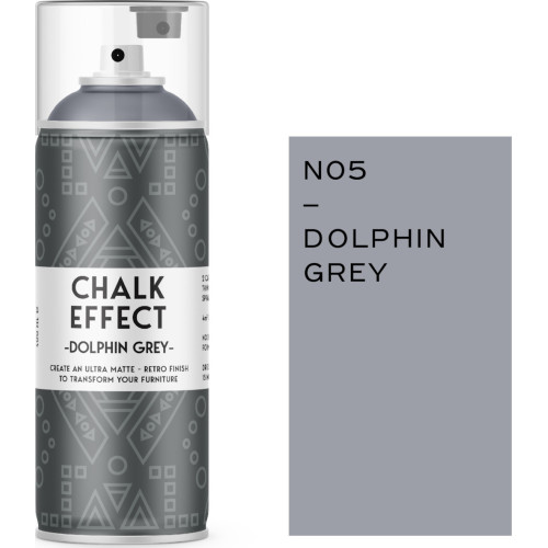Cosmos Lac Chalk Effect Spray Κιμωλίας N05 Dolphin Grey 400ml
