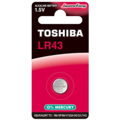 Toshiba LR43 1.5V