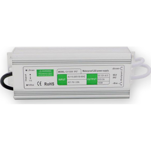 Lucas Τροφοδοτικό LED Στεγανό IP67 Ισχύος 200W με Τάση Εξόδου 12V