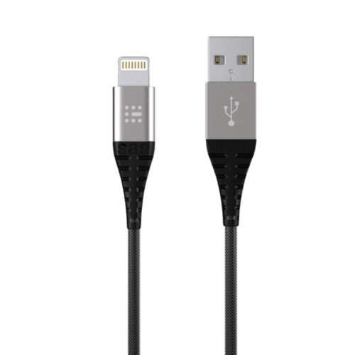 SAS - Braided USB to Lightning Cable Silver 1.2m