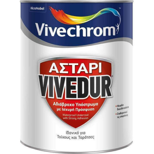 Vivedur Αστάρι Διάφανο Κατάλληλο για Τοιχοποιία 5lt