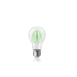 ΦΟS_ΜΕ ΛΑΜΠΑ LED FILAMENT A60 COLOR LIGHT 8W ΠΡΑΣΙΝΗ E27