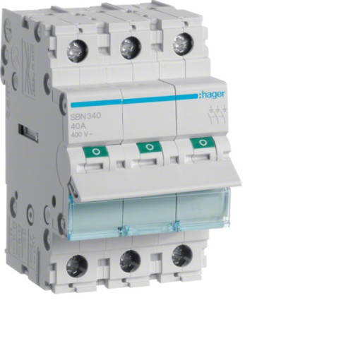 SBN340 ΡΑΓΟΔΙΑΚΟΠΤΗΣ 3P 40A HAGER