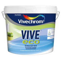 VIVECHROM VIVE ECO ΟΙΚΟΛΟΓΙΚΟ ΠΛΑΣΤΙΚΟ ΧΡΩΜΑ ΛΕΥΚΟ 3LT